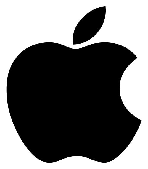 Apple Logo transparant