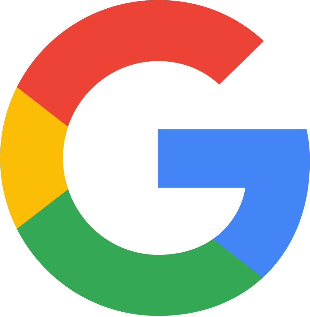 Google logo transparant